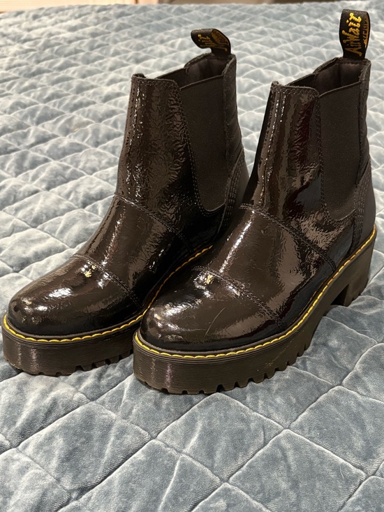 Dr. Martens Shoes - Dr. Martens Women's Black Rozalie Chelsea Boot